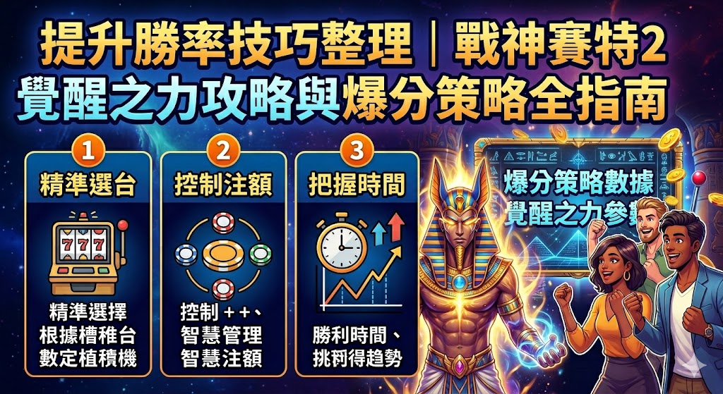 提升勝率技巧整理｜戰神賽特2覺醒之力攻略與爆分策略全指南